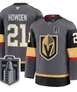 Brett Howden Jersey #21 Vegas Golden Knights 2026 Stanley Cup Stitched by Hockey David