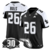 Bulls Jersey #26 South Florida Bulls 30th Patch Limited Stitched