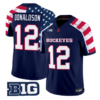 CJ Donaldson Jersey #12 Ohio State America 250 Edition Vapor Limited Stitched - Top Design Fan CJ Donaldson Jersey #12 Ohio State America 250 Edition Vapor Limited Stitched