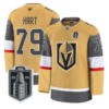 Carter Hart Jersey #79 Vegas Golden Knights 2026 Stanley Cup Stitched - Top Design Fan Carter Hart Jersey #79 Vegas Golden Knights 2026 Stanley Cup Stitched
