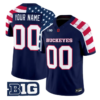 Custom Ohio State Buckeyes Jersey America 250 Edition Vapor Limited Stitched - Top Design Fan Custom Ohio State Buckeyes Jersey America 250 Edition Vapor Limited Stitched