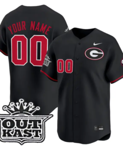 Custom Georgia Bulldogs Jersey Baseball 2026 Outkast Vapor by My Store