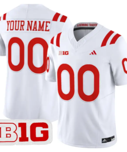 Custom Nebraska Cornhuskers Jersey 2026 Vapor Limited Stitched by My Store NCAA Football Jerseys