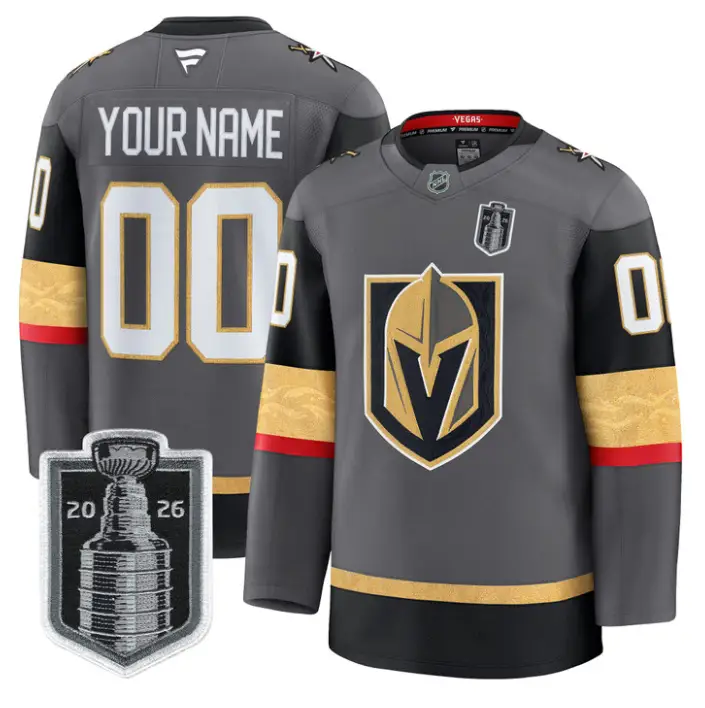 Custom Vegas Golden Knights Jersey Name, Number 2026 Stanley Cup Stitched by Hockey David