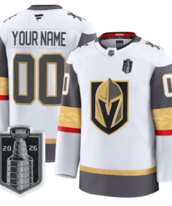 Custom Vegas Golden Knights Jersey Name, Number 2026 Stanley Cup Stitched by Hockey David