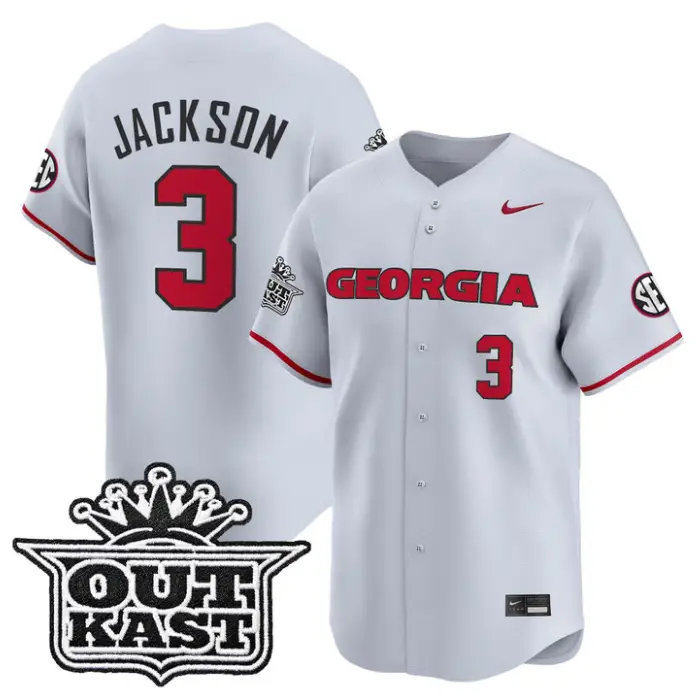 Daniel Jackson Jersey #3 Georgia Bulldogs Baseball 2026 Outkast by My Store