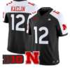 Daniel Kaelin Jersey #12 Nebraska Cornhuskers 2026 Vapor Limited Stitched - Top Design Fan Daniel Kaelin Jersey #12 Nebraska Cornhuskers 2026 Vapor Limited Stitched