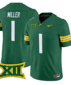 Dre'lon Miller Jersey #1 Baylor Bears 2026 Vapor Limited Stitched by My Store NCAA Football Jerseys