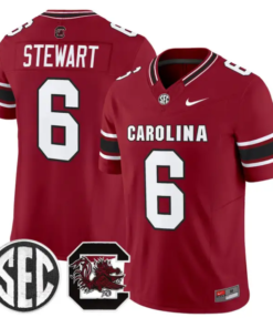 Dylan Stewart Jersey #6 South Carolina Gamecocks 2026 Limited Stitched by My Store NCAA Football Jerseys