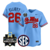 Hunter Elliott Jersey #26 Ole Miss 2026 World Series Vapor Stitched