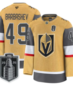Ivan Barbashev Jersey #49 Vegas Golden Knights 2026 Stanley Cup Stitched by Hockey David