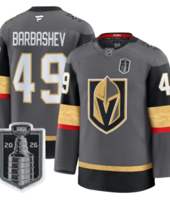 Ivan Barbashev Jersey #49 Vegas Golden Knights 2026 Stanley Cup Stitched by Hockey David