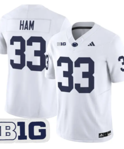 Jack Ham Jersey #33 Penn State Nittany 2026 Limited Stitched by My Store NCAA Football Jerseys