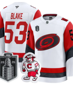 Jackson Blake Jersey #53 Carolina Hurricanes 2026 Stanley Cup Stitched by Hockey David