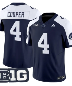 Jeremiah Cooper Jersey #4 Penn State Nittany 2026 Limited Stitched by My Store NCAA Football Jerseys