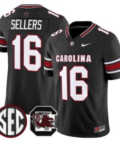 LaNorris Sellers Jersey #16 South Carolina Gamecocks 2026 Stitched by My Store NCAA Football Jerseys