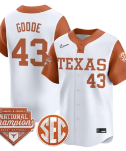 Leighann Goode Jersey #43 Texas 2026 Back-To-Back World SeriesChampions by My Store