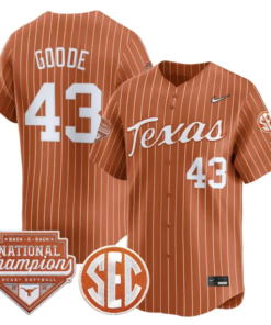 Leighann Goode Jersey #43 Texas 2026 Back-To-Back World SeriesChampions by My Store
