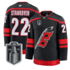 Logan Stankoven Jersey #22 Carolina Hurricanes 2026 Stanley Cup Stitched - Top Design Fan Logan Stankoven Jersey #22 Carolina Hurricanes 2026 Stanley Cup Stitched