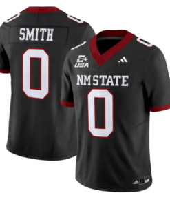 Lorenzo Smith Jersey #0 New Mexico State 2026 Vapor Limited Stitched by My Store NCAA Football Jerseys