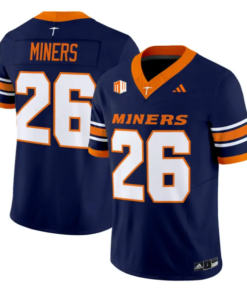 Miners Jersey #26 UTEP Miners 2016 Vapor Limited Stitched by My Store NCAA Football Jerseys