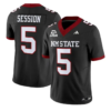 Nick Session Jersey #5 New Mexico State 2026 Vapor Limited Stitched - Top Design Fan Nick Session Jersey #5 New Mexico State 2026 Vapor Limited Stitched