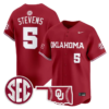 Nolan Stevens Jersey #5 Oklahoma Sooners Baseball 2026 Vapor Stitched - Top Design Fan Nolan Stevens Jersey #5 Oklahoma Sooners Baseball 2026 Vapor Stitched