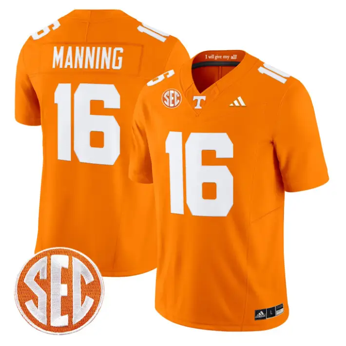 Peyton Manning Jersey #16 Tennessee Vols 2026 Vapor Limited Stitched