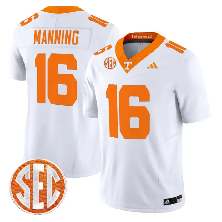 Peyton Manning Jersey #16 Tennessee Vols 2026 Vapor Limited Stitched