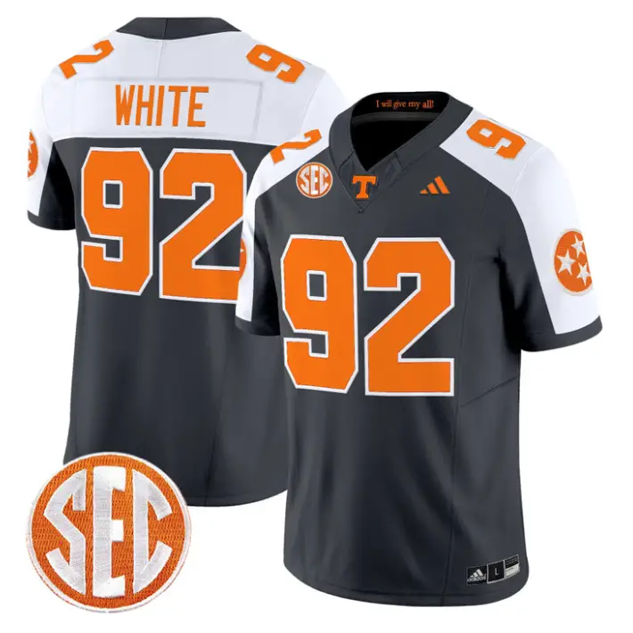 Reggie White Jersey #92 Tennessee Vols 2026 Vapor Limited Stitched