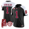 Ryan Coleman-Williams Jersey #1 Alabama Crimson 2026 SEC Patch Stitched - Top Design Fan Ryan Coleman-Williams Jersey #1 Alabama Crimson 2026 SEC Patch Stitched
