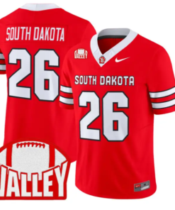 South Dakota Jersey #26 South Dakota 2026 Vapor Limited Stitched
