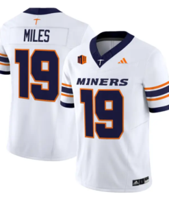 Sterling Miles Jersey #19 UTEP Miners 2016 Vapor Limited Stitched