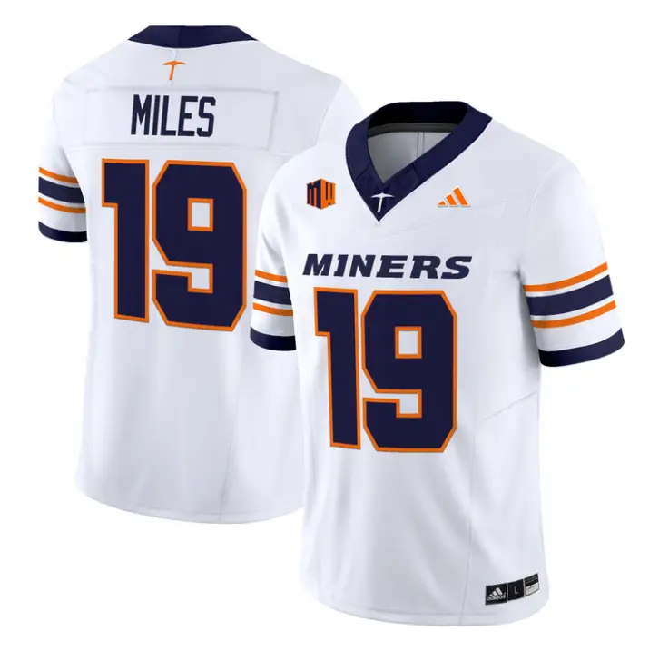 Sterling Miles Jersey #19 UTEP Miners 2016 Vapor Limited Stitched