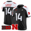 TJ Lateef Jersey #14 Nebraska Cornhuskers 2026 Vapor Stitched