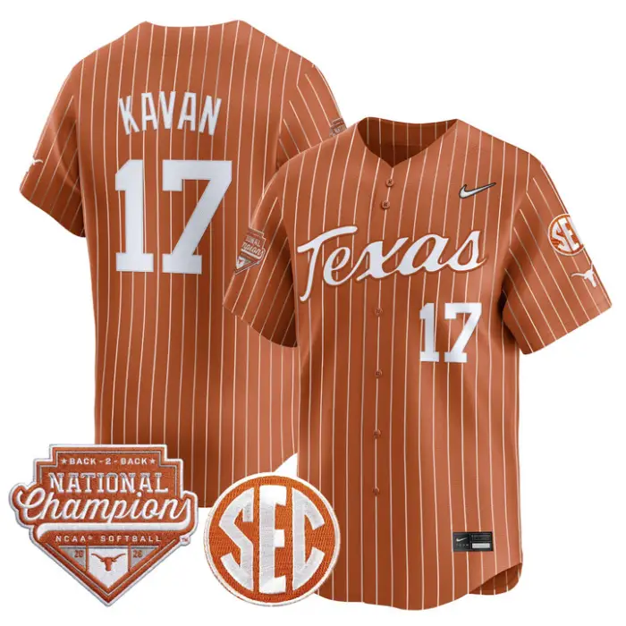 Teagan Kavan Jersey #17 Texas 2026 Back-To-Back World SeriesChampions by My Store