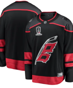 Team Jersey Blank Carolina Hurricanes 2026 Stanley Cup Champions Black