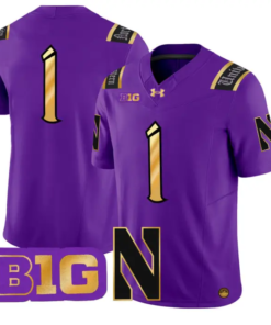 Team Jersey #1 Northwestern Wildcats 2026 Vapor Limited Stitched