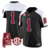 Team Jersey #1 Alabama Crimson 2026 SEC Patch Stitched - Top Design Fan Team Jersey #1 Alabama Crimson 2026 SEC Patch Stitched
