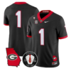 Team Jersey #1 Georgia Bulldogs 2026 Vince Dooley Patch Stitched - Top Design Fan Team Jersey #1 Georgia Bulldogs 2026 Vince Dooley Patch Stitched