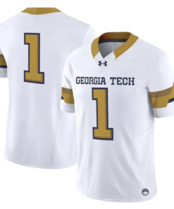 Team Jersey #1 Georgia Tech Yellow Jackets 2026 Vapor Limited Stitched