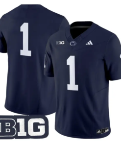 Team Jersey #1 Penn State Nittany 2026 Limited Stitched