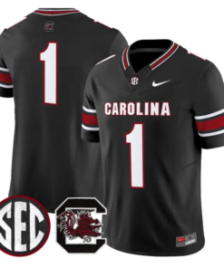 Team Jersey #1 South Carolina Gamecocks 2026 Limited Stitched