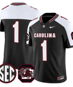 Team Jersey #1 South Carolina Gamecocks 2026 Limited Stitched