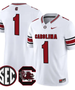 Team Jersey #1 South Carolina Gamecocks 2026 Limited Stitched