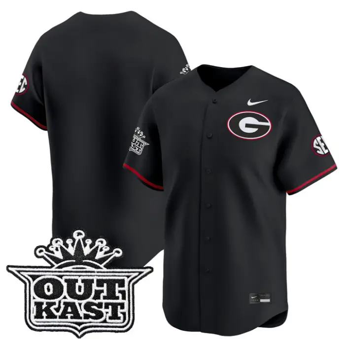 Team Jersey Blank Georgia Bulldogs Baseball 2026 Outkast Stitched by My Store