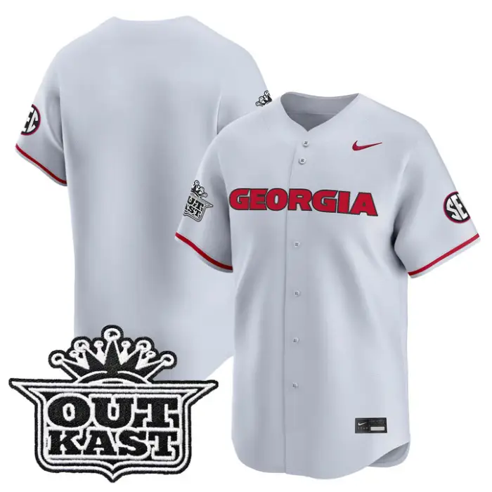 Team Jersey Blank Georgia Bulldogs Baseball 2026 Outkast Stitched by My Store