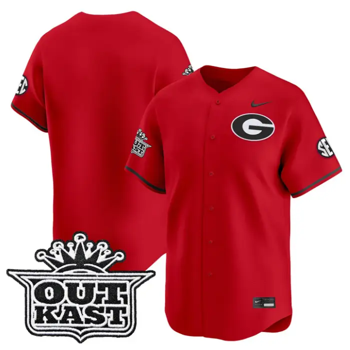Team Jersey Blank Georgia Bulldogs Baseball 2026 Outkast Stitched by My Store