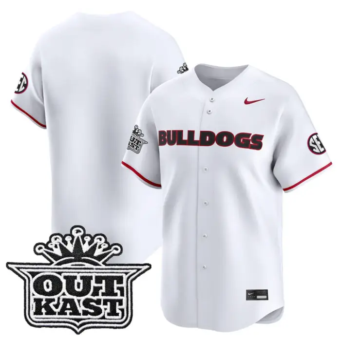 Team Jersey Blank Georgia Bulldogs Baseball 2026 Outkast Stitched by My Store