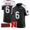 Trae Taylor Jersey #6 Nebraska Cornhuskers 2026 Vapor Limited Stitched - Top Design Fan Trae Taylor Jersey #6 Nebraska Cornhuskers 2026 Vapor Limited Stitched